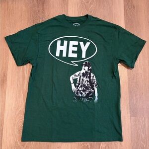 Duck Commander Men's T-shirt Green Size XL Duck Dynasty Si Robertson Hey